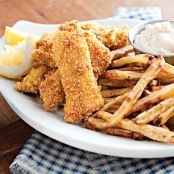 Lauren Deen's Lightened Fish and Chips