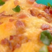 TWICE-BAKED POTATO CASSEROLE w/ Lamb