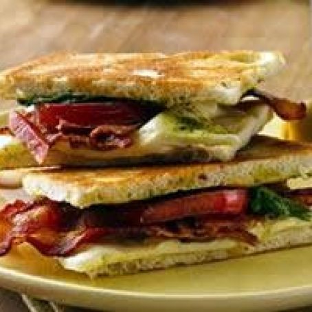Bacon, Caesar and Mozzarella Panini