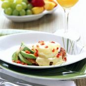 Carribean Crab Cakes Benedict