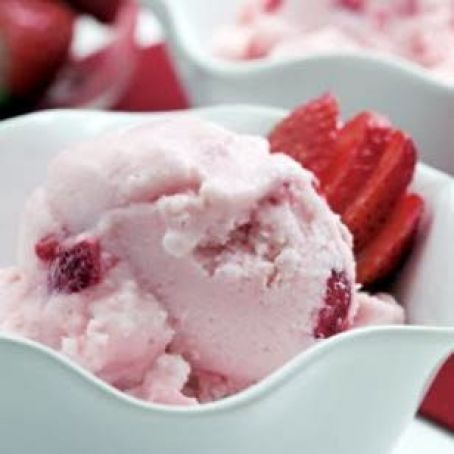 Strawberry Sherbet