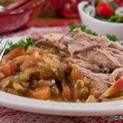 Good Luck Pork and Cabbage