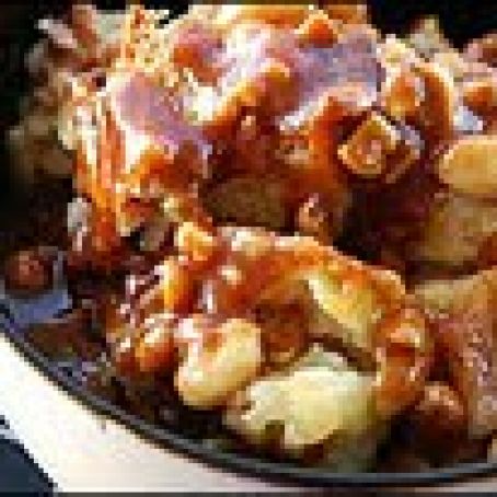 Snickers Bread Pudding