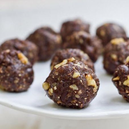 Vegan - Double Chocolate Brownie Dough Balls