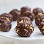 Vegan - Double Chocolate Brownie Dough Balls