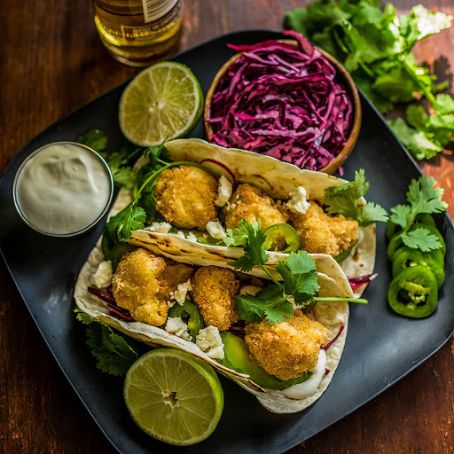 Fried Cauliflower Ultimate Crispy Taco