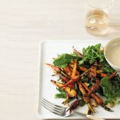Grilled Carrot Salad with Brown Butter Vinaigrette