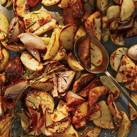 Granny's Roasted Spuds
