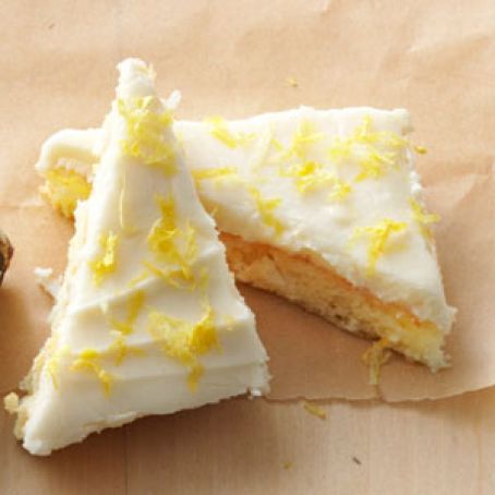 Lemon Angel Cake Bars