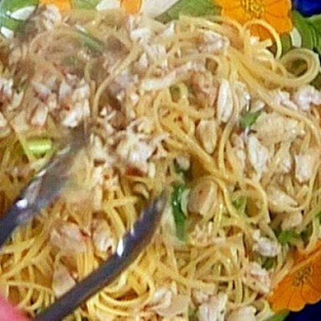 Linguine con Granchio