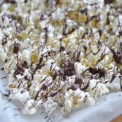 Popcorn w/Dark Chocolate Drizzle