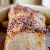 ULTIMATE GARLIC PORK LOIN ROAST