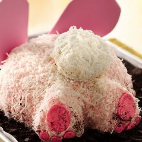 Chocolate Bunny Butt Cake