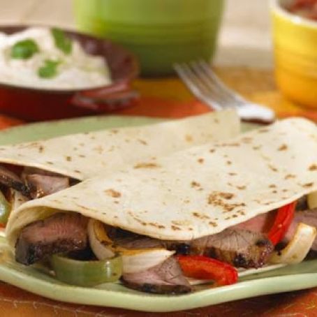 Grilled Steak Fajitas