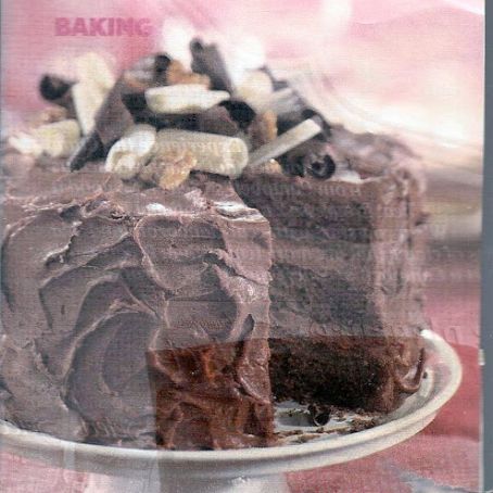 Chocolate Cake with Chocolate-Sour Creaming Frosting