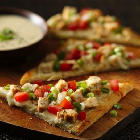 Garlic Chicken Pizza