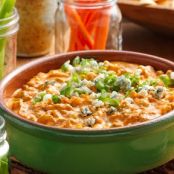 Mexican Buffalo Chicken Dip
