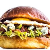 Bacon and Egg Lyonnaise Sandwich