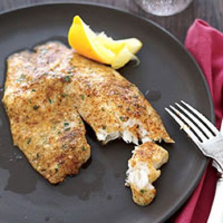 Parmesan Crusted Tilapia