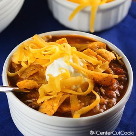 Slow Cooker Beef and Sausage Chili