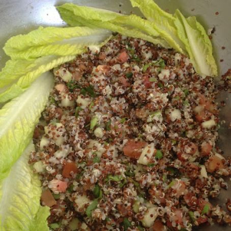 Rainbow Quinoa Tabouli