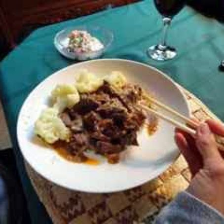 Sweet Beef Peanut Curry