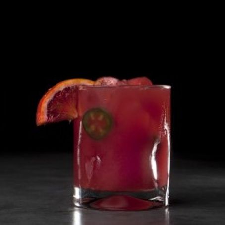 Spicy Sangre Blood Orange Margarita