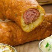 Hand-Battered Corn Dogs