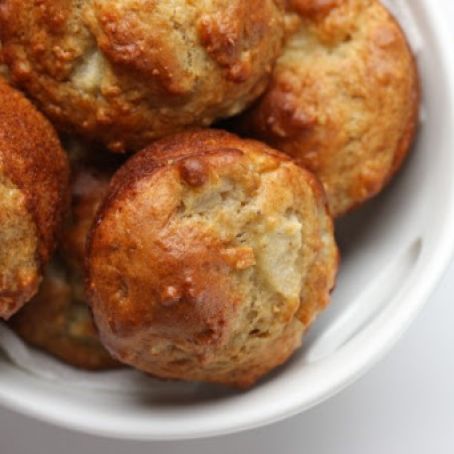 Pear and Walnut Muffins