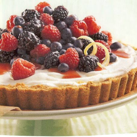 Fabulous Three-Berry Tart