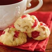 CHERRY COCONUT COOKIES