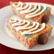 No Bake Fruity Pebbles Trees