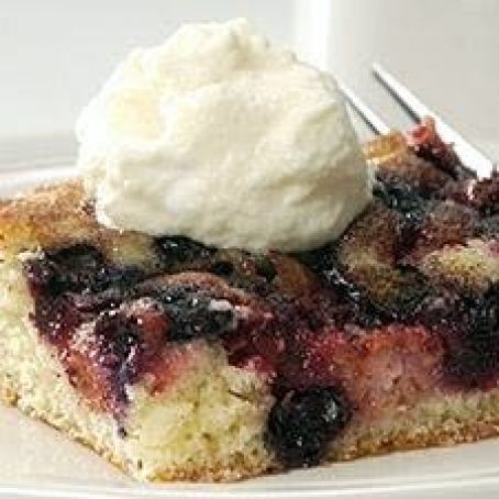 Late Summer Berry Torte
