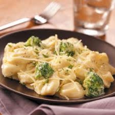 Tortellini and Broccoli Alfredo - WW