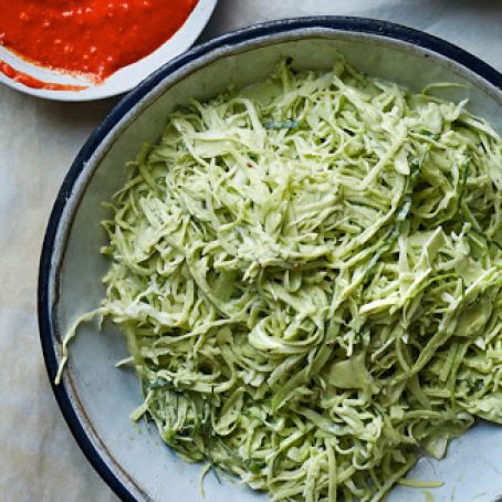 Cabbage and Jicama Slaw