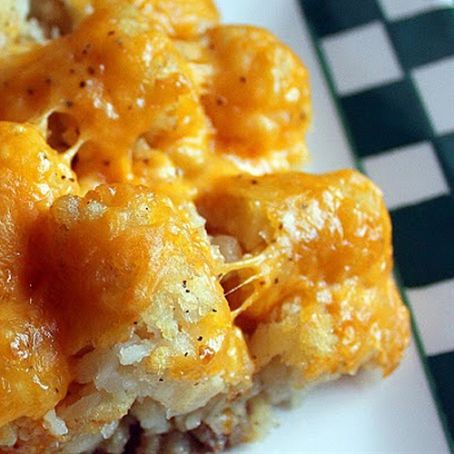 Crockpot-Tater Tot Casserole