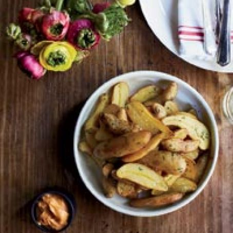 Fingerling Papas Bravas with Smoky Aioli