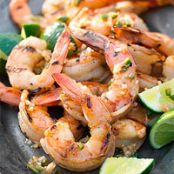 Grilled Shrimp with Vietnamese Vinaigrette