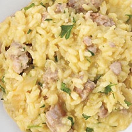 Fennel and Sausage Risotto