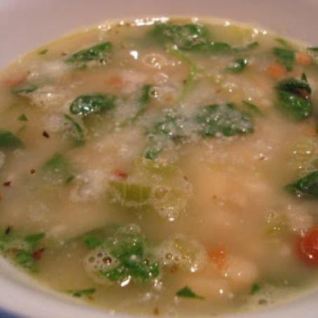 Italian White Bean and Spinach Soup