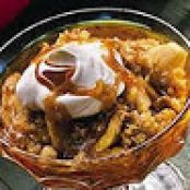 Caramel Apple and Pear Crisp