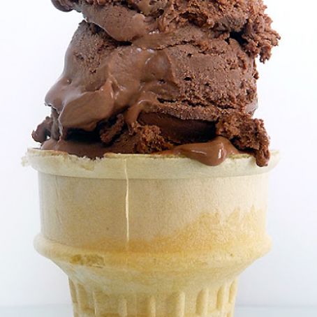 Chocolate Ice Cream (Homemade)