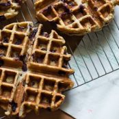 Blueberry Oat Waffle