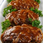 Salisbury Steak with Caramelized Onion Gravy