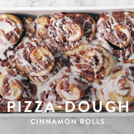 Pizza-Dough Cinnamon Rolls
