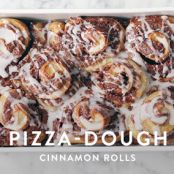 Pizza-Dough Cinnamon Rolls