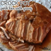 Crockpot Pork Loin with Gravy
