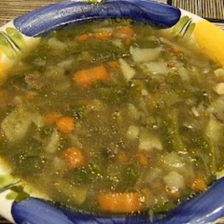 Beefy Cabbage Soup*