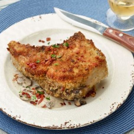Stuffed Double-Cut Pork Loin Chops