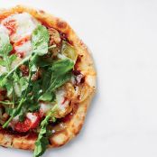 Flatbreads with Herb-Roasted Tomatoes